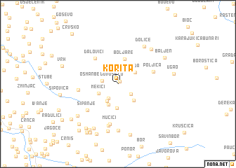 map of Korita