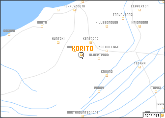 map of Korito