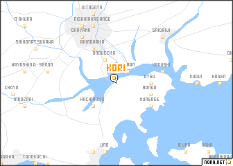 map of Kōri
