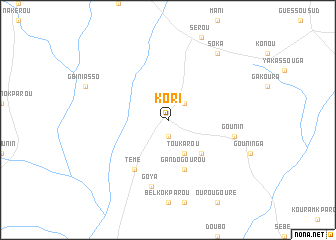 map of Kori