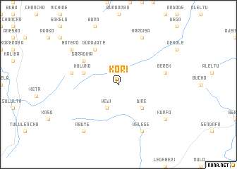 map of Korī