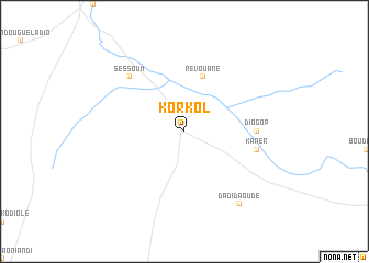 map of Korkol