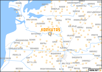 map of (( Korkutas ))