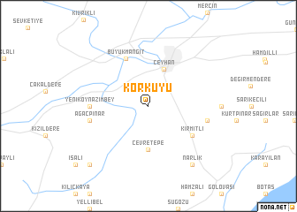 map of Körkuyu