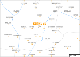 map of Körkuyu