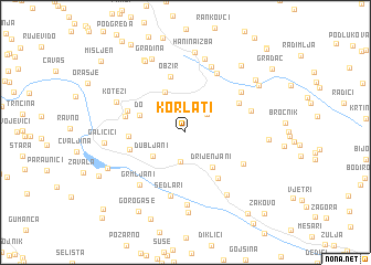 map of Korlati