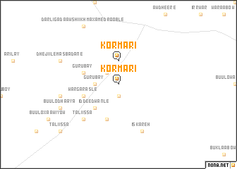map of Kormari