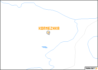 map of Kormëzhka