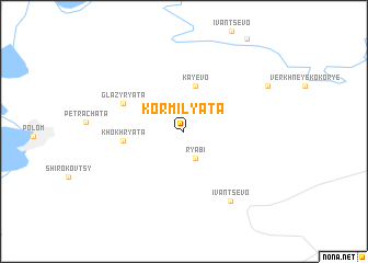 map of Kormilyata