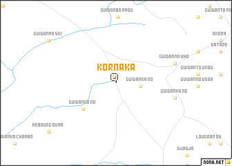 map of Kornaka