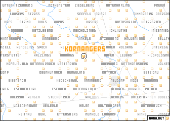map of Kornangers
