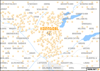 map of Korndobl