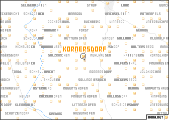 map of Körnersdorf