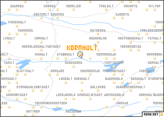 map of Kornhult