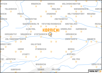 map of Kornichi