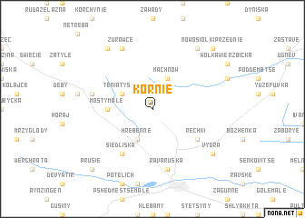 map of Kornie