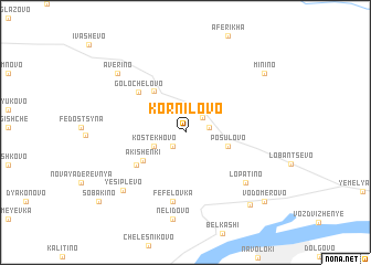 map of Kornilovo