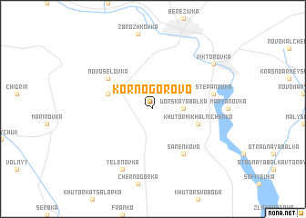 map of Kornogorovo