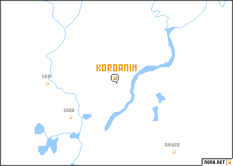 map of Koro Anim
