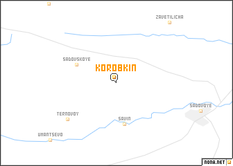 map of Korobkin