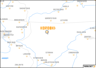 map of Korobki