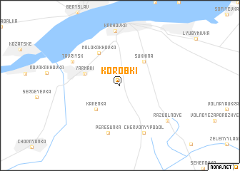 map of Korobki