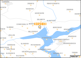 map of Korobki