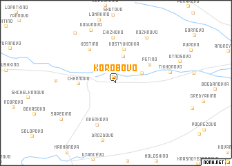 map of Korobovo