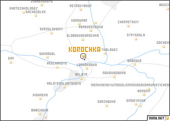 map of Korochka