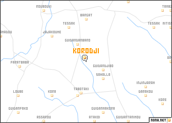 map of Korodji