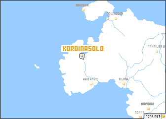 map of Koroinasolo
