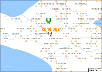 map of Kóroivos