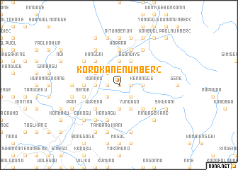 map of Korokane Number 2