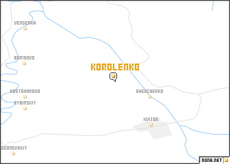 map of Korolenko