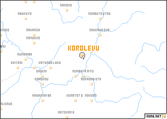 map of Korolevu