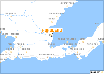 map of Korolevu