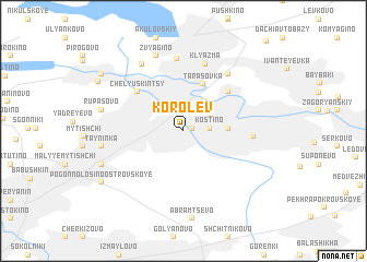 map of Korolëv