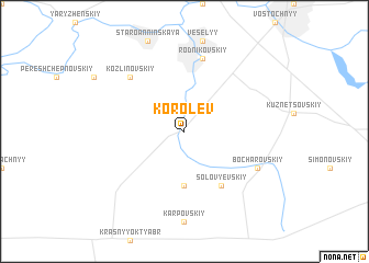 map of Korolëv