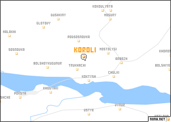 map of Koroli