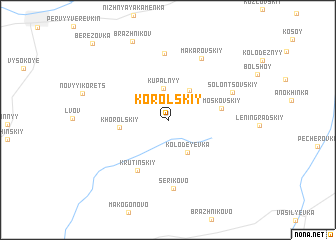 map of Korol\