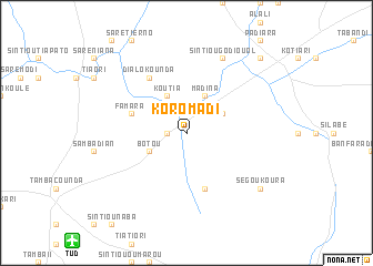 map of Koromadi