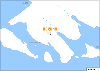 map of Koroma