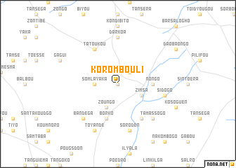 map of Korombouli