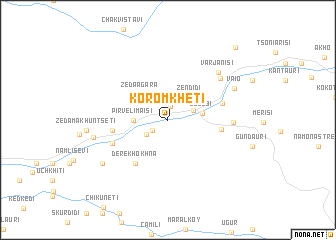 map of Koromkhet\