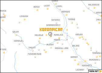 map of (( Koron-Picar ))