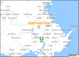 map of Korothirithiri