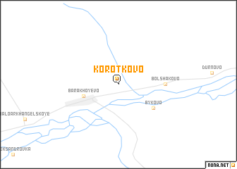 map of Korotkovo