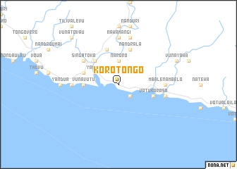 map of Korotongo