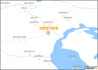 map of Korotovo