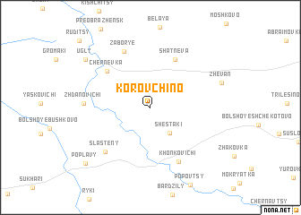 map of Korovchino